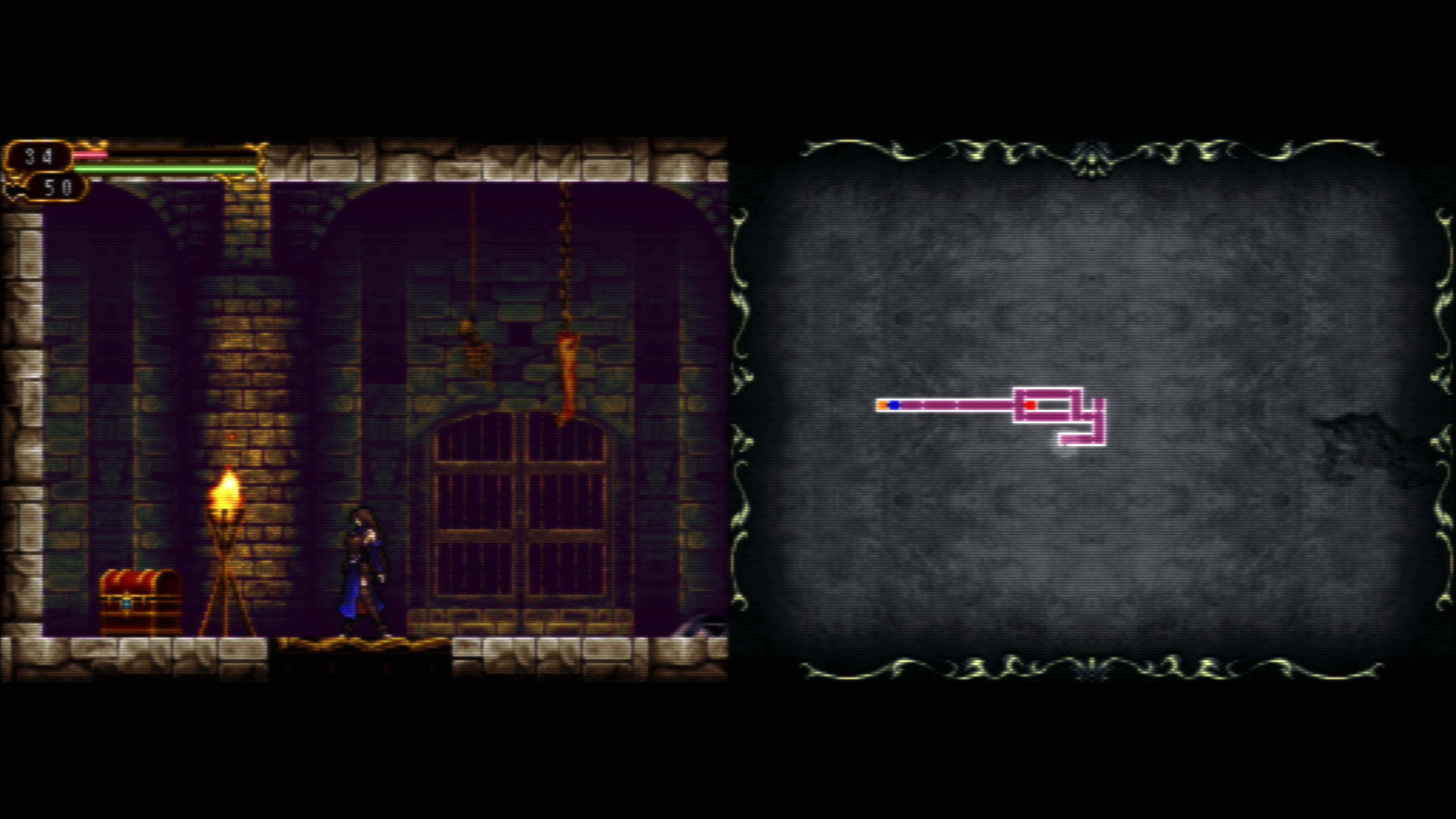 crt æsthetic for castlevania: ooe - after
