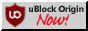 µblock origin button