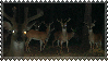 deer with glowing eyes (scp-084) stamp