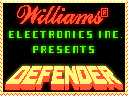williams defender title screen