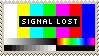 [signal lost] signal test screen stamp